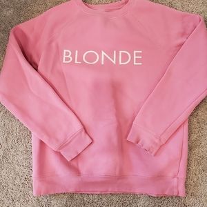Blonde sweatshirt Brunette the Label
